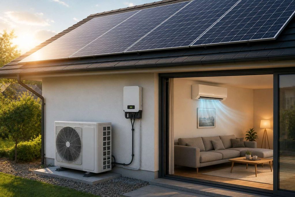 PAC air_air + photovoltaïque
