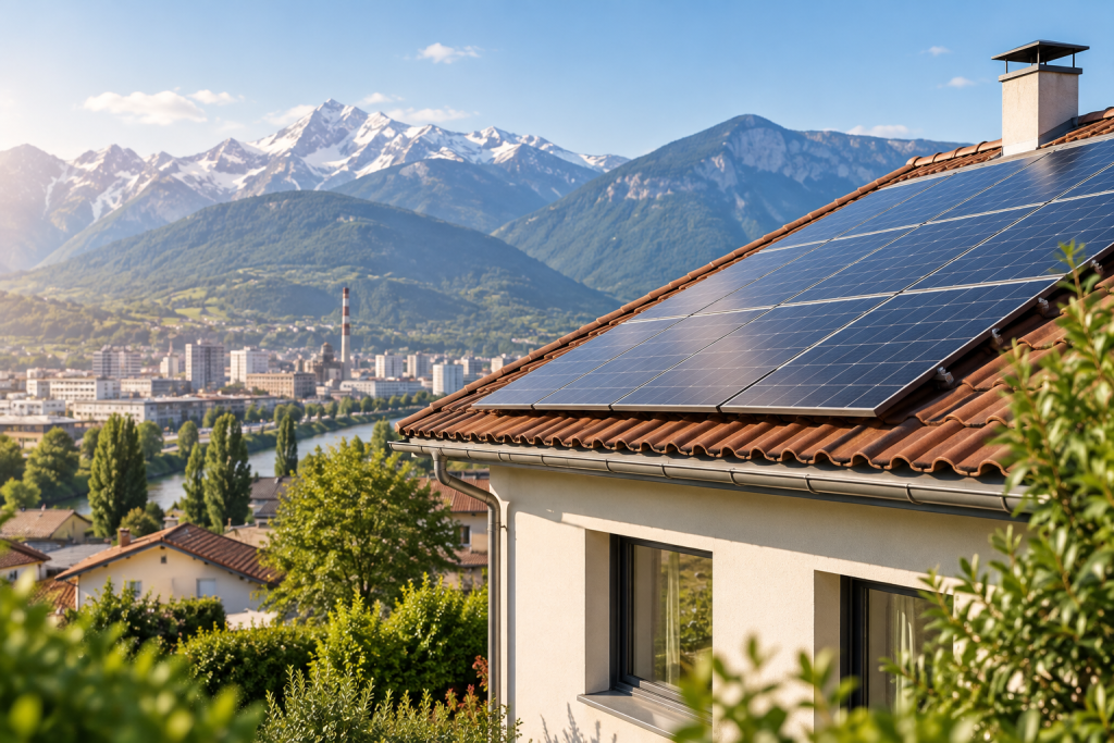 installation panneaux photovoltaîques pont de claix
